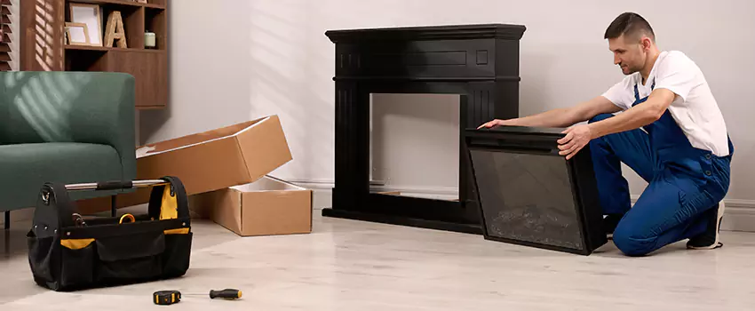 Old Rusted Metal Fireplace Repair And Replacement in Jacksonville, FL